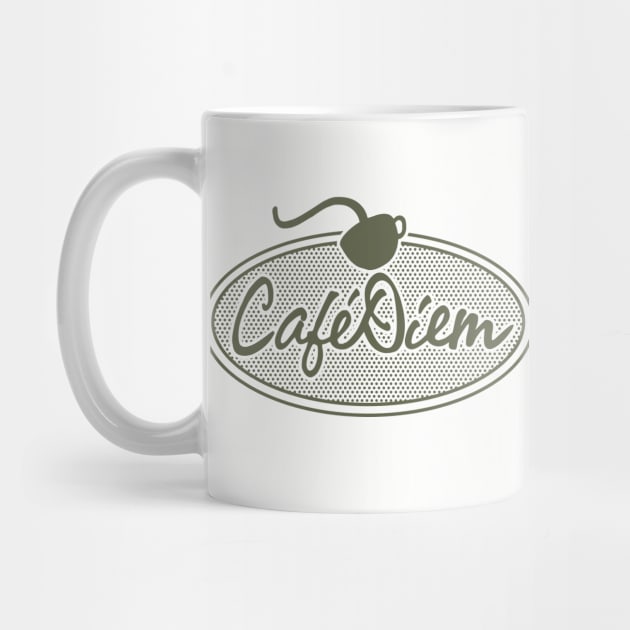 Cafe Diem Fan Logo by Vault Emporium